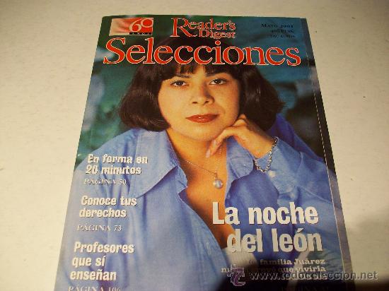 Coleccionismo de Revistas y Peri&oacute;dicos: Selecciones Readers Digest   / Mayo 2001