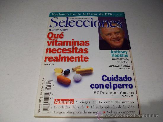 Coleccionismo de Revistas y Peri&oacute;dicos: Selecciones Readers Digest       /    Febrero 2002