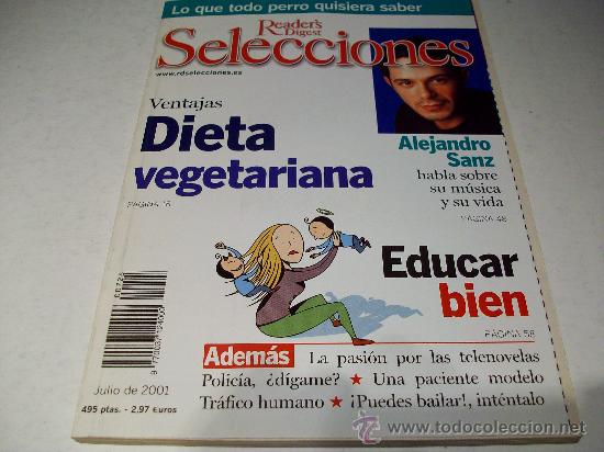 Coleccionismo de Revistas y Peri&oacute;dicos: Selecciones Readers Digest       /   Julio 2001