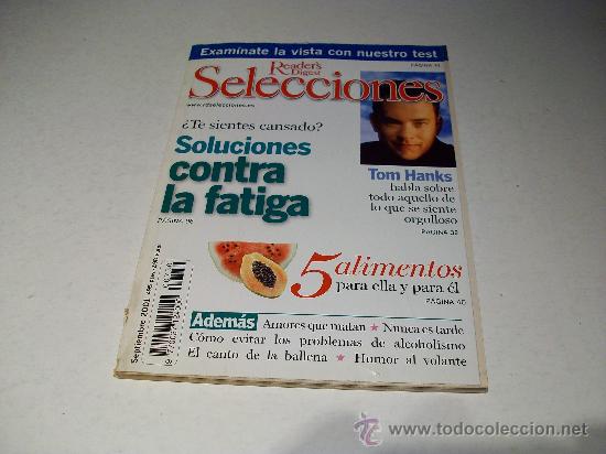 Coleccionismo de Revistas y Peri&oacute;dicos: Selecciones Readers Digest       /  Septiembre  2001