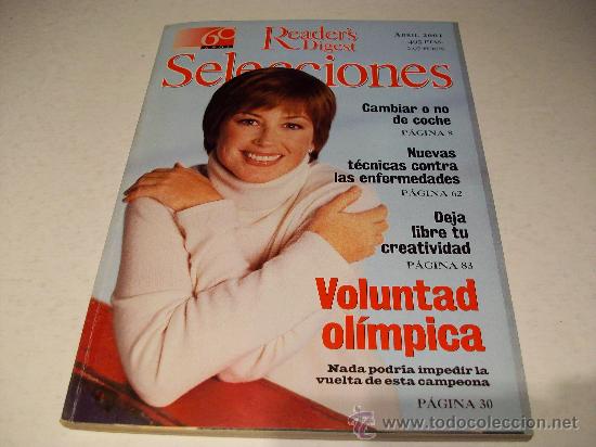 Coleccionismo de Revistas y Peri&oacute;dicos: Selecciones Readers Digest       /   Abril  2001