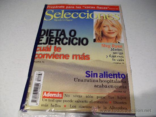 Coleccionismo de Revistas y Peri&oacute;dicos: Selecciones Readers Digest       /   Abril  2002