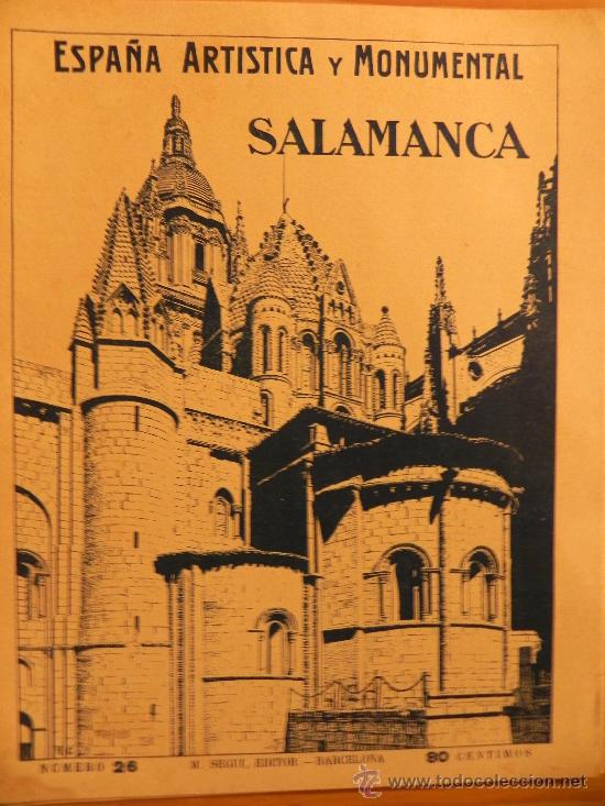 Coleccionismo de Revistas y Peri&oacute;dicos: ANTIGUA REVISTA SOBRE SALAMANCA N&ordm; 26. ESPA&Ntilde;A ART&Iacute;STICA Y MONUMENTAL. (FG00015) @