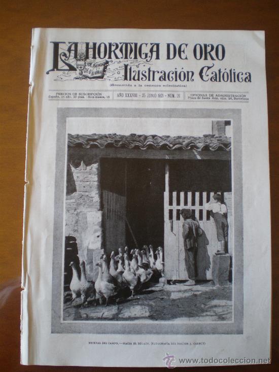 Coleccionismo de revistas y peri&oacute;dicos: LA HORMIGA DE ORO N &ordm; 26  (25/06/21) VILLAREAL URQUIOLA TORTOSA VALENCIA BARCELONA VIZCAYA