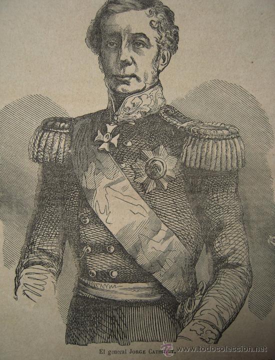 Colecionismo de Revistas e Jornais: * MILITARIA * El general Jorge Cathgart - 1855
