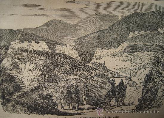 Colecionismo de Revistas e Jornais: * MILITARIA * GUERRA DE CRIMEA * Atrincheramientos y reductos de Balakrava - 1855