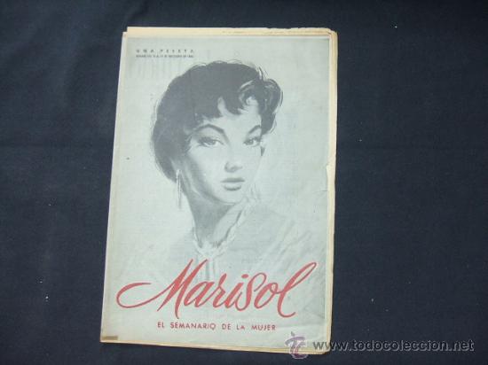 Collezionismo di Riviste e Giornali: REVISTA - MARISOL - EL SEMANARIO DE LA MUJER - 15 AL 21 DE NOVIEMBRE 1954 - N&ordm; 42  -
