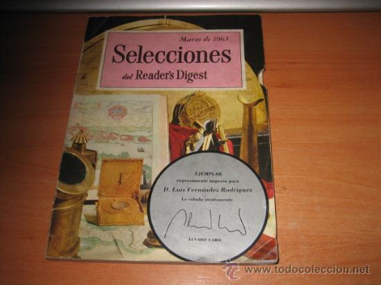 Coleccionismo de Revistas y Peri&oacute;dicos: SELECCIONES DEL READER`S DIGEST MARZO DE 1963