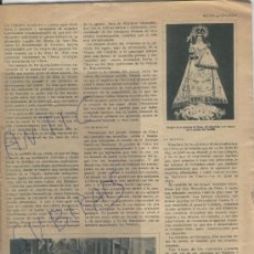 Coleccionismo de Revistas y Periódicos: REVISTA 1930 TOROS CHIVA PUENTES LORCA MOLINOS DE LA MANCHA DIRIGIBLE EN SEVILLA ECIJA CREVILLENTE