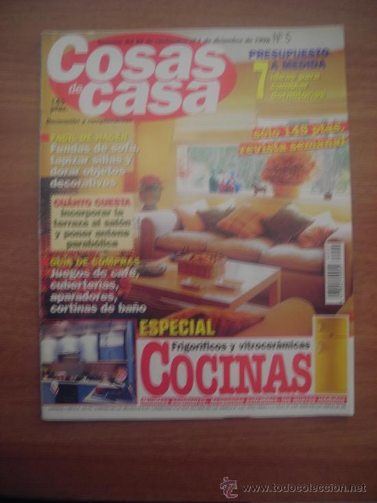 Coleccionismo de Revistas y Peri&oacute;dicos: REVISTA COSAS DE CASA SEMANA DEL 25 NOVIEMBRE -1 DICIEMBRE 1996