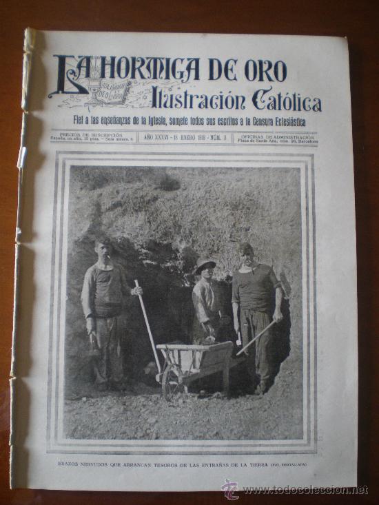 Coleccionismo de revistas y peri&oacute;dicos: LA HORMIGA DE ORO N&ordm; 3 (18/01/19) RONCESVALLES NAVARRA BURGUETE MURCIA ZARAGOZA CAMBRILS