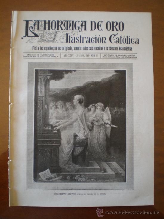 Coleccionismo de revistas y peri&oacute;dicos: LA HORMIGA DE ORO N&ordm; 16 (26/04/19) AVILA VALENCIA VICENTE FERRER TARRASA MATARO ALICANTE PARELLADA