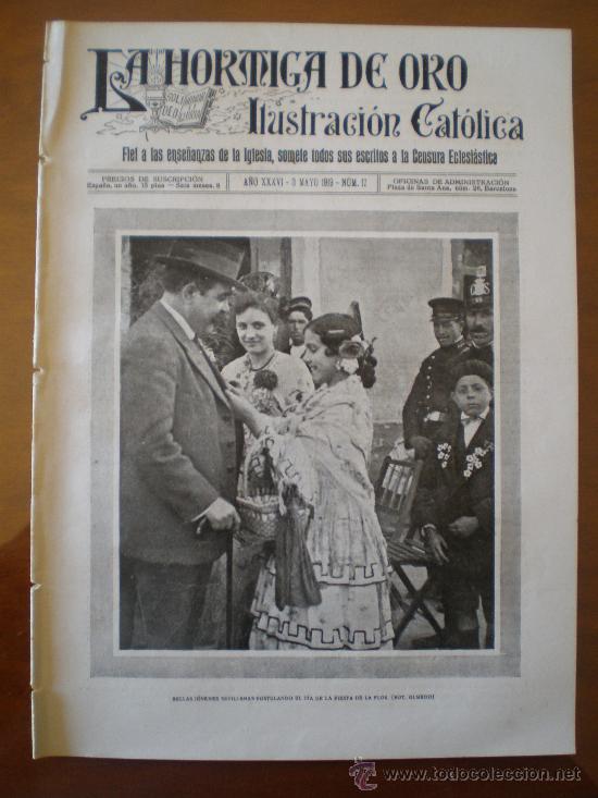 Coleccionismo de revistas y peri&oacute;dicos: LA HORMIGA DE ORO N&ordm; 17 (03/05/19) SEVILLA VALENCIA TARRAGONA VICH MURCIA MELILLA SAN SEBASTIAN