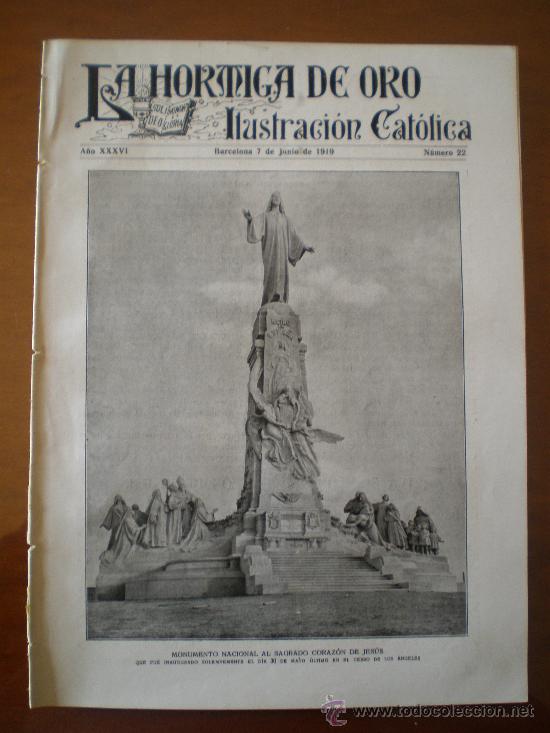 Coleccionismo de revistas y peri&oacute;dicos: LA HORMIGA DE ORO N&ordm; 22 (07/06/19) CERRO DE LOS ANGELES ZARAGOZA SEVILLA SEMANA SANTA VICH ORIO