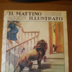 Coleccionismo de Revistas y Periódicos: IL MATTINO ILLUSTRATO Nº 33 (16/08/37) LEON BRESCIA BEBE PIEMONTE