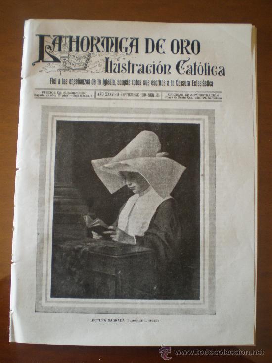Coleccionismo de revistas y peri&oacute;dicos: LA HORMIGA DE ORO N&ordm; 36 (13/09/19) GORLIZ VALLMITJANA SANTANDER VIZCAYA VERGARA MONDRAGON VITORIA