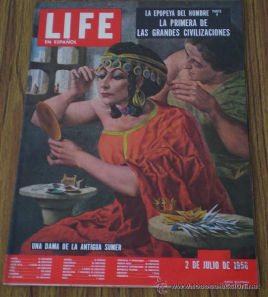Sammeln von Zeitschriften und Zeitungen: LIFE en espa&ntilde;ol .. 2 julio  1956