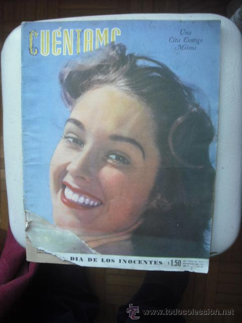 Collezionismo di Riviste e Giornali: CUENTAME - UNA CITA CONTIGO MISMA N&ordm; 217 - DICIEMBRE 1951
