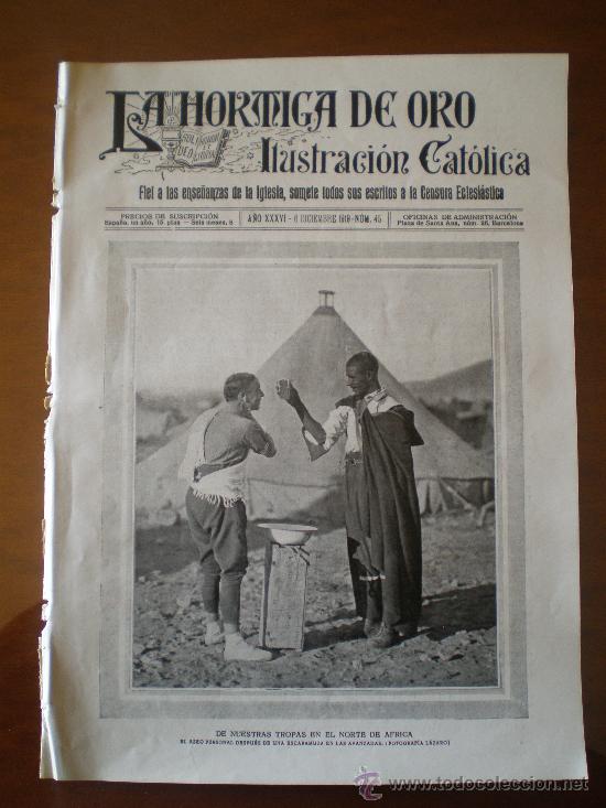 Coleccionismo de revistas y peri&oacute;dicos: LA HORMIGA DE ORO N&ordm; 46 (06/12/19) TARRAGONA VITORIA EIBAR MURCIA MADRID