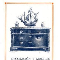 Coleccionismo de Revistas y Periódicos: BARCELONA 1930 DECORACION JOSE RIBAS RETAL HOJA REVISTA