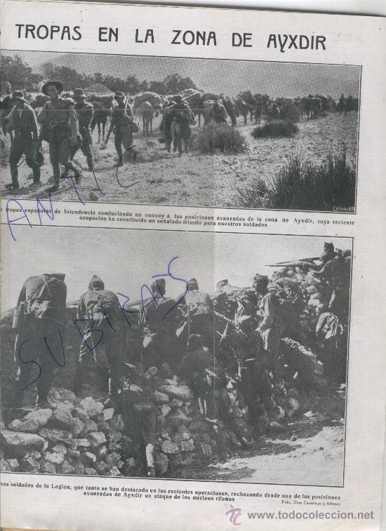 Coleccionismo de revistas y peri&oacute;dicos: REVISTA. A&Ntilde;O 1925.BOLLULLOS.DOS HERMANAS.MARRUECOS.AYXDIR. LA LEGION. EXPOSICION CANINA. PERROS.