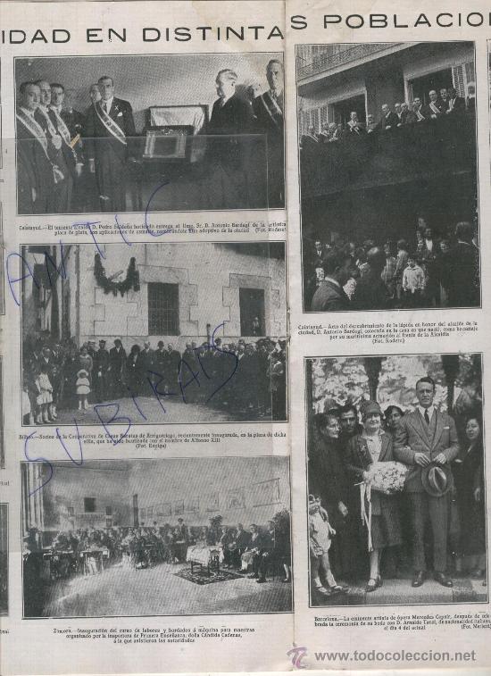 Coleccionismo de Revistas y Peri&oacute;dicos: REVISTA. A&Ntilde;O 1927.CALATAYUD.AVIACION.LINDBERGH.FOMENTO DE LAS RAZAS CANINAS.PEROS.