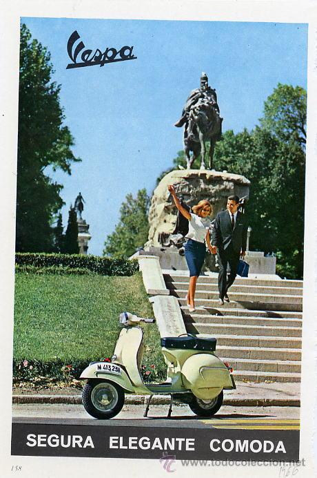 Coleccionismo de Revistas y Peri&oacute;dicos: VESPA  1966  MOTOS  HOGA  REVISTA