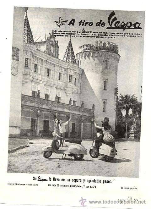Coleccionismo de Revistas y Peri&oacute;dicos: VESPA  1964  MOTOS  HOJA  REVISTA