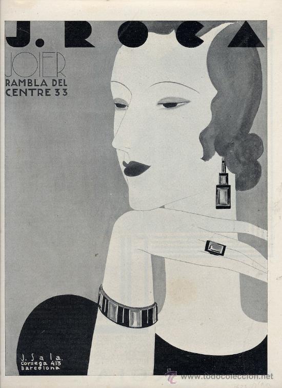 Coleccionismo de Revistas y Peri&oacute;dicos: JOYERO 1931 J.ROCA BARCELONA HOJA REVISTA