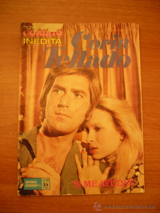 Coleccionismo de Revistas y Peri&oacute;dicos: FOTONOVELA- INEDITA  CORIN TELLADO , SI ME AYUDAS