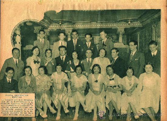 Collection Magazines and Newspapers: * MADRID *Agrupaci&oacute;n de antiguos alumnos del Instituto Cervantes - 1933