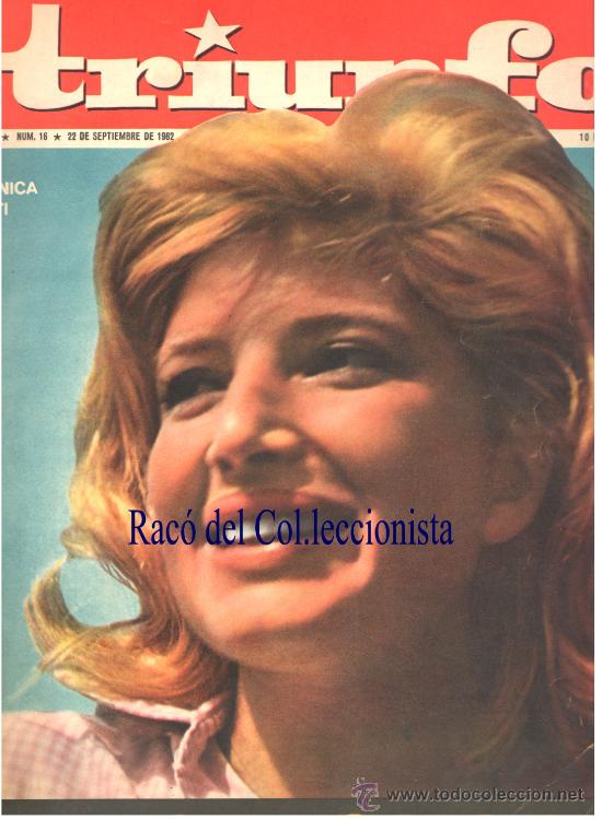 Coleccionismo de Revistas y Peri&oacute;dicos: REVISTA TRIUNFO 09/62 PORTADA: MONICA VITTI. INTERIOR BRIGITTE BARDOT (4 P&Aacute;GINAS)  Y 15P., ESP. BCN