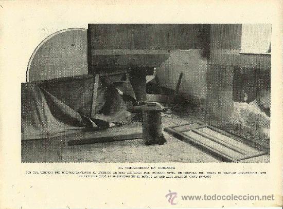 Coleccionismo de revistas y peri&oacute;dicos: * C&Oacute;RDOBA * Terrorismo: bomba en el Gobierno Civil- 1933