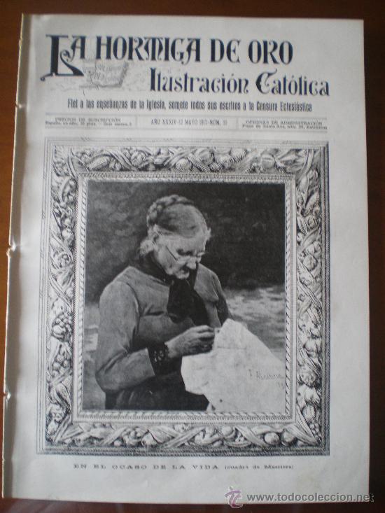 Coleccionismo de revistas y peri&oacute;dicos: LA HORMIGA DE ORO N&ordm; 19 (12/05/17) GRANADA SEVILLA FERIA OCHAGAVIA NAVARRA IGUALADA BILBAO SARRIA