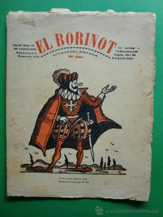 Collection Magazines and Newspapers: EL BORINOT ANY II N&ordm; 49