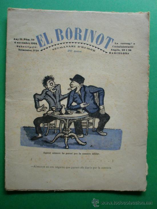 Collection Magazines and Newspapers: EL BORINOT ANY II N&ordm; 50