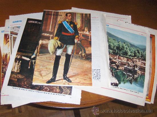 Coleccionismo de Revistas y Peri&oacute;dicos: 8 coleccionables de LA REVISTA SEMANA - ALFONSO XIII Y SU TIEMPO
