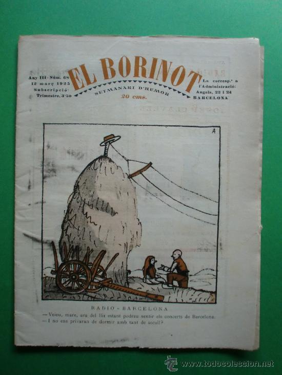 Collection Magazines and Newspapers: EL BORINOT ANY III N&ordm; 68