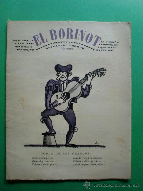 Collection Magazines and Newspapers: EL BORINOT ANY III N&ordm; 71