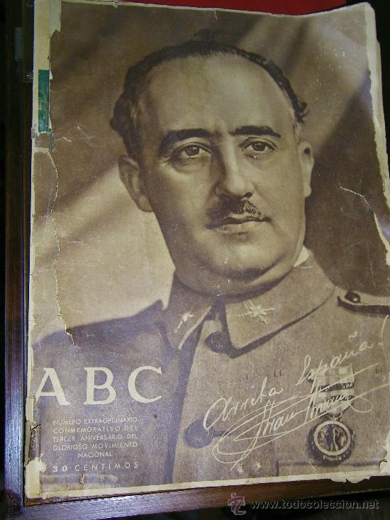Coleccionismo de revistas y peri&oacute;dicos: ABC A&Ntilde;O 1939