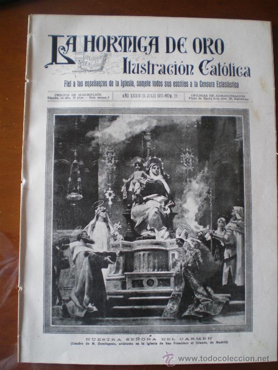 Coleccionismo de revistas y peri&oacute;dicos: LA HORMIGA DE ORO N&ordm; 28 (14/07/17) SANTANDER VITORIA CANET DE MAR TARRASA PAMPLONA EIBAR CAMPELLO