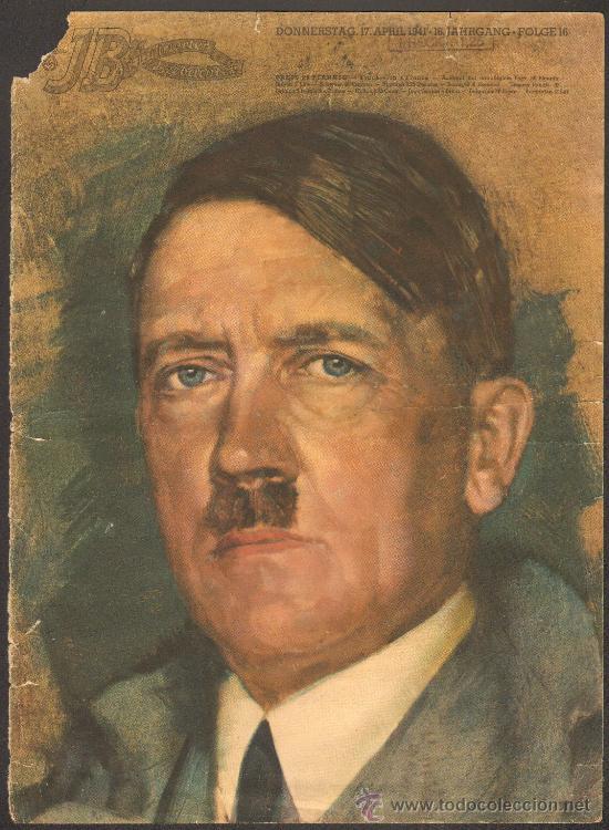 Collezionismo di Riviste e Giornali: Portada de revista Juuftrierter Beobachter de 17-04-1941 - Dem Fuhrer - Hitler - Ver fotos