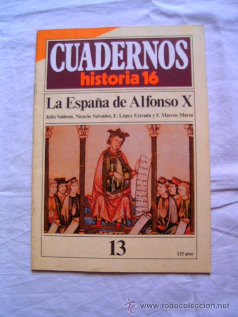 Coleccionismo de Revistas y Peri&oacute;dicos: LA ESPA&Ntilde;A DE ALFONSO X - REVISTA DE HISTORIA - EDAD MEDIA