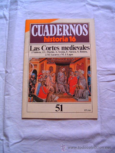 Coleccionismo de Revistas y Peri&oacute;dicos: LAS CORTES MEDIEVALES - REVISTA DE HISTORIA - EDAD MEDIA