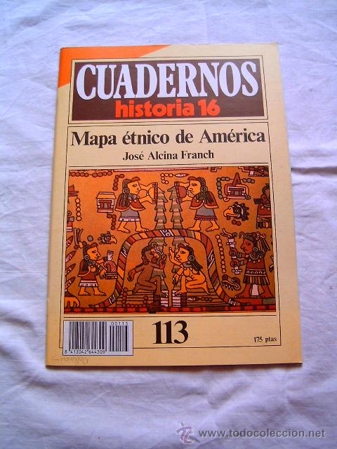 Coleccionismo de Revistas y Peri&oacute;dicos: MAPA &Eacute;TNICO DE AM&Eacute;RICA - REVISTA DE HISTORIA - EDAD MEDIA