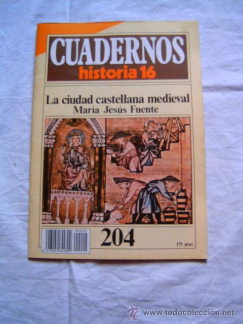 Coleccionismo de Revistas y Peri&oacute;dicos: LA CIUDAD CASTELLANA MEDIEVAL - REVISTA DE HISTORIA - EDAD MEDIA