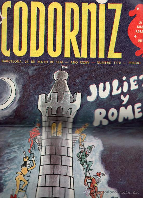 Coleccionismo de Revistas y Peri&oacute;dicos: LA CODORNIZ N&ordm; 1770