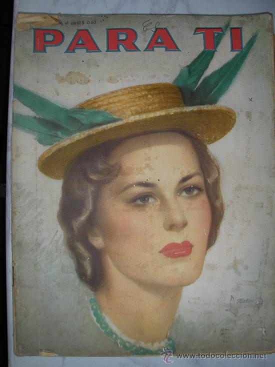 Coleccionismo de Revistas y Peri&oacute;dicos: ANTIGUA REVISTA PARA TI (EM3)