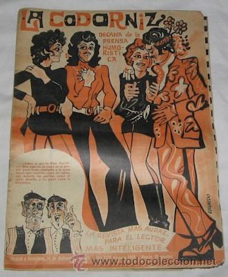 Coleccionismo de Revistas y Peri&oacute;dicos: LA CODORNIZ  N&ordm; 1465, DE 1969
