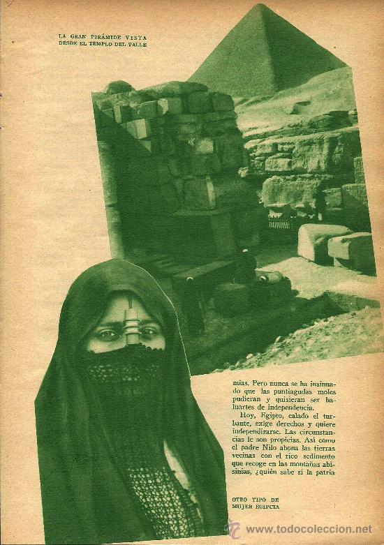 Coleccionismo de revistas y peri&oacute;dicos: * EGIPTO * Nilo arriba Nilo abajo / por Ferm&iacute;n Mugueta- 1936